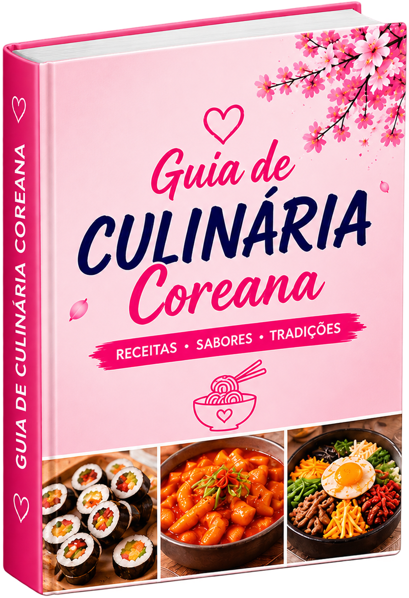 Capa do Guia de Culinária Coreana
