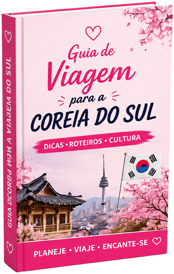 Capa do Guia de Viagem para a Coreia do Sul